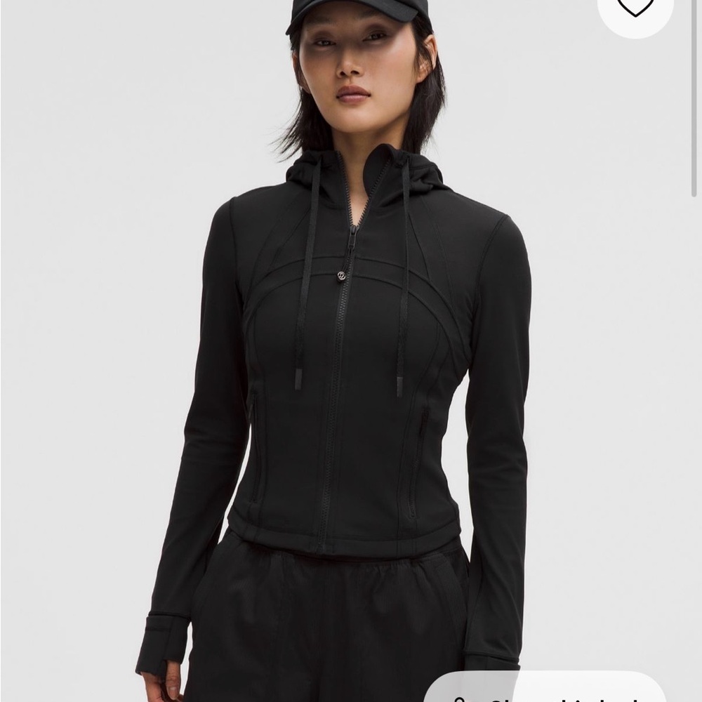 Lululemon Cropped Hooded Define Jacket